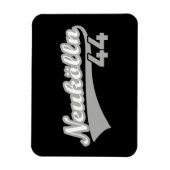 Classic Berlin Neukölln 44 Stadt Magnet (Vertikal)