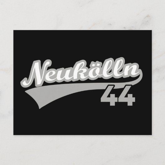 Classic Berlin Neukölln 44 Stadt Postkarte (Vorderseite)