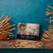 Classic Best Mama Ever Single Foto Plaque Fotoplatte (Seite)