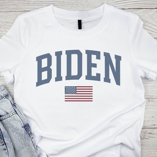Classic Biden 2024 American Flag T-Shirt