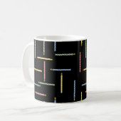 Classic Birthday Candles - Black Coffee Tasse (Vorderseite Links)