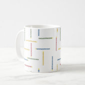 Classic Birthday Candles - White Coffee Tasse (Vorderseite Links)