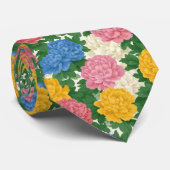 Classic Birthday Gifts For Husband Peonies Krawatte (Gerollt)