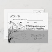 Classic Black and Gray UAWG Einladungspostkarte (Vorne/Hinten)