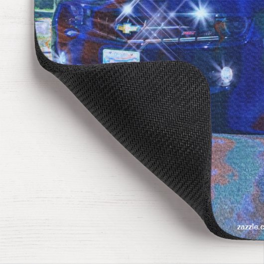 Classic Black Car Collectible Art Mousepad (Ecke)