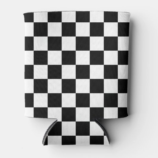 Classic black checkerboard dosenkühler (Vorderseite)