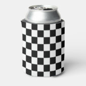 Classic black checkerboard dosenkühler (Kanne Rückseite)