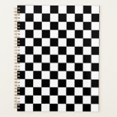 Classic black checkerboard planer (Vorderseite)
