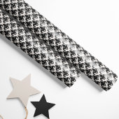 Classic Black Damask Geschenkpapier