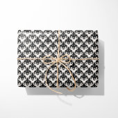 Classic Black Damask Geschenkpapier