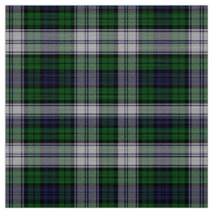 Classic Black Watch Dress Tartan Kariertes Gewebe Stoff