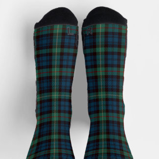Classic Black Watch Tartan Socks, Traditional Scot Socken