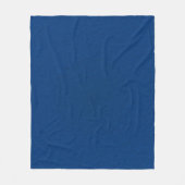 Classic Blue Abstrakt Fleecedecke (Vorderseite)
