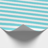 Classic blue and white diagonal stripes geschenkpapier (Ecke)