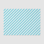 Classic blue and white diagonal stripes seidenpapier (Vorderseite)