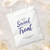 Classic Blue Babies Sweet Boy Baby Shower Party Geschenktütchen (Ausgeschnitten)