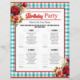 Classic Blue Birthday Party auf Ihrem Handyspiel