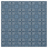Classic Blue Boho Tiles Stoff (Muster)