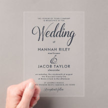 Classic Blue Elegante Wedding