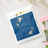 Classic Blue Floral Liebe ist süße Hochzeit Geschenktütchen (Versiegelt)