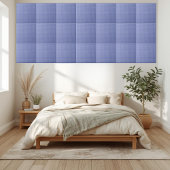 Classic Blue Gingham Checkered Keramik Tile Fliese