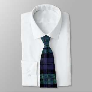 Classic Blue Green Kariert Tartan Krawatte