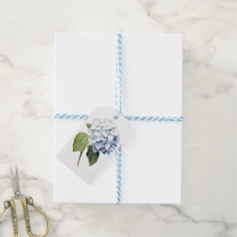 Classic Blue Hydrangea Personalisiert Geschenkanhänger