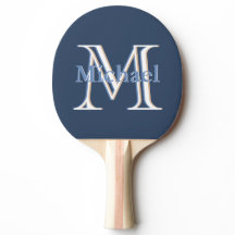 Classic Blue I Custom TriColor Monogram und Name