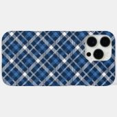 Classic Blue Kariert Phone Case - Stilvolles Tarta (Rückseite (Horizontal))