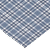 Classic Blue Kariert Tischdecke (Schrägansicht)