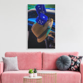 Classic Blue Leinwanddruck (Insitu (Wohnzimmer))