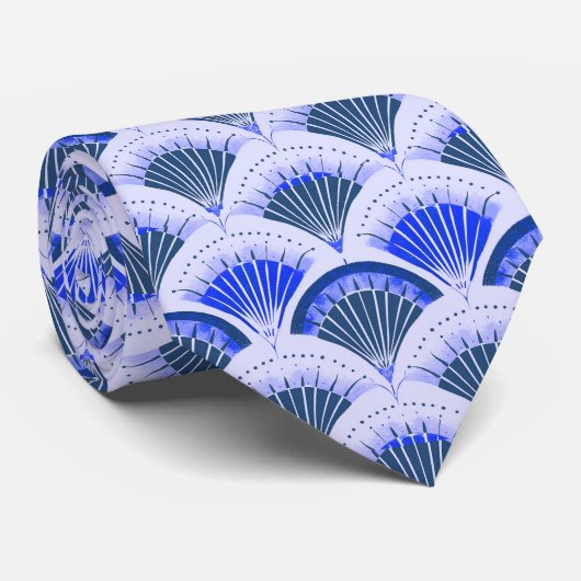 Classic Blue Lila Krawatte (Gerollt)