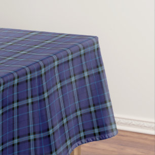 Classic Blue on Blue Kariert Tischdecke
