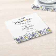 Classic Blue Our Little Wildflower 1st Birthday