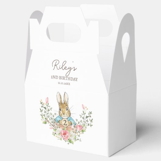 Classic Blue Peter the Rabbit Birthday Geschenkschachtel (Geöffnet)