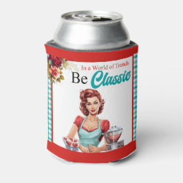 Classic Blue Pinup Junggeselinnen-Abschied Dosenkühler