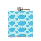 Classic Blue Teapot Flachmann (Rückseite)