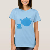 Classic Blue Teapot T-Shirt (Vorderseite)