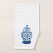 Classic Blue und White Ginger Jar Badhandtuch Set (Handtuch)