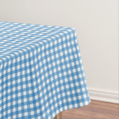 Classic Blue und White Gingham Picnic Party Tischdecke (Beispiel)