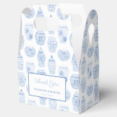 Classic Blue White Ginger Jar Vielen Dank für Ihre Geschenkschachtel (Geöffnet)