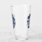 Classic Blue Willow China Design Glas (Rechts)
