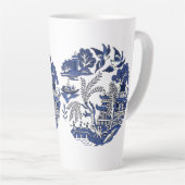 Classic Blue Willow China Design Milchtasse (Rechte Ecke)