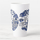 Classic Blue Willow China Design Milchtasse (Vorderseite)