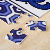 Classic Blue Willow China Design Puzzle (Seite)
