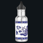 Classic Blue Willow Design Edelstahlflasche<br><div class="desc">Mehr tolle Artikel in meinem Laden!</div>