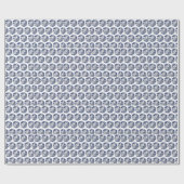 Classic Blue Willow Design Geschenkpapier (Flach)