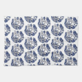 Classic Blue Willow Design Geschirrtuch (Horizontal)