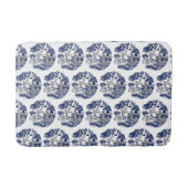 Classic Blue Willow Design Kitchen Rug oder Badematte (Vorderseite)
