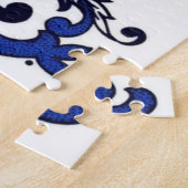 Classic Blue Willow Design Puzzle (Seite)